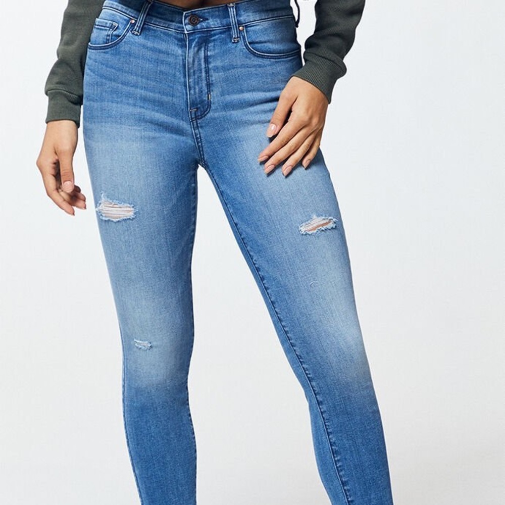 pacsun skinny high rise ankle jeggings